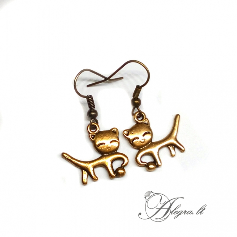 1957 Brass earrings
