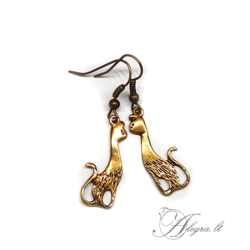 1958 Brass earrings