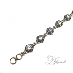 1714 Silver bracelet with Zircon Ag 925