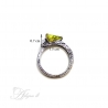 288 Silver ring with Zircon Ag 925