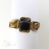 2050 Brass bracelet with agate