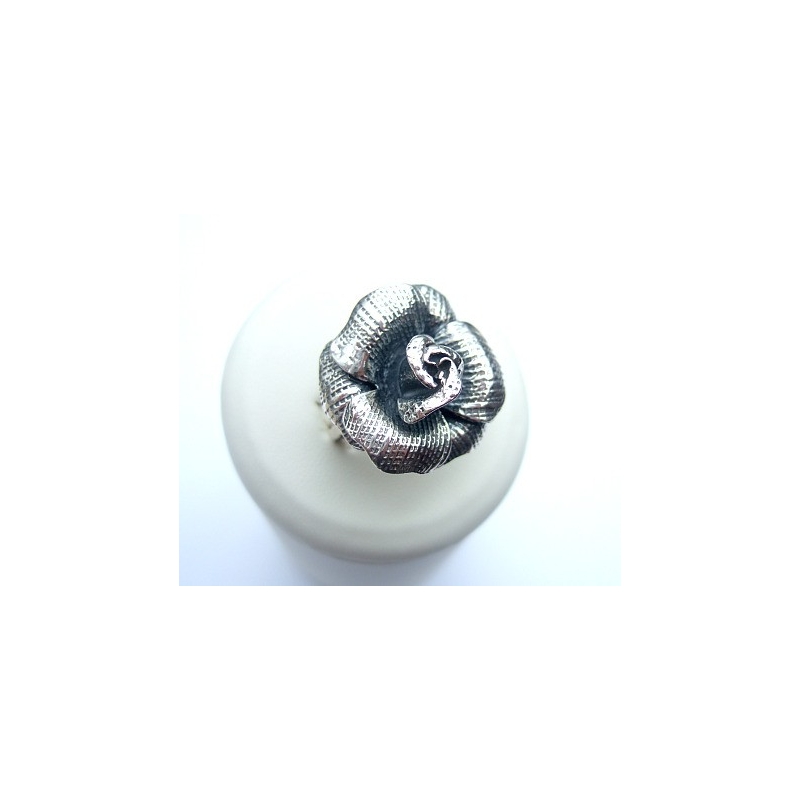 280 Sidabrinis žiedas „Rožė“ Ag 925