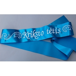 Christening ribbon for godfather KJT01