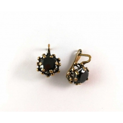 1087 Brass earrings