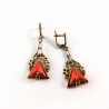 2232 Brass earrings