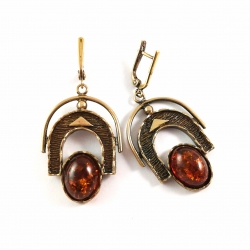 2234 Brass earrings