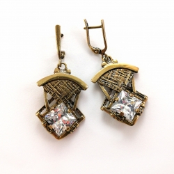964 Brass earrings