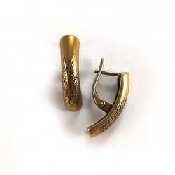 2244 Brass earrings