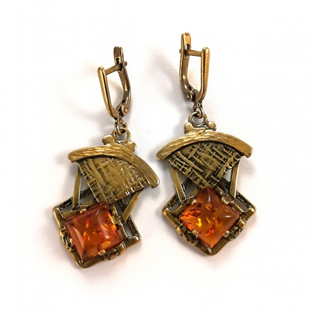 2248 Brass earrings