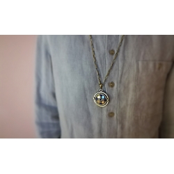 2281 Brass pendant „Kabutis“