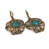 2340 Brass earrings