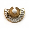 2370 Brass brooche