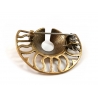 2370 Brass brooche