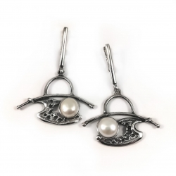 2402 Silver earrings Ag 925