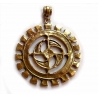 1137 Brass pendant