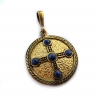 3077 Brass pendant „Kabutis“