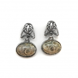 2406 Silver earrings Ag 925